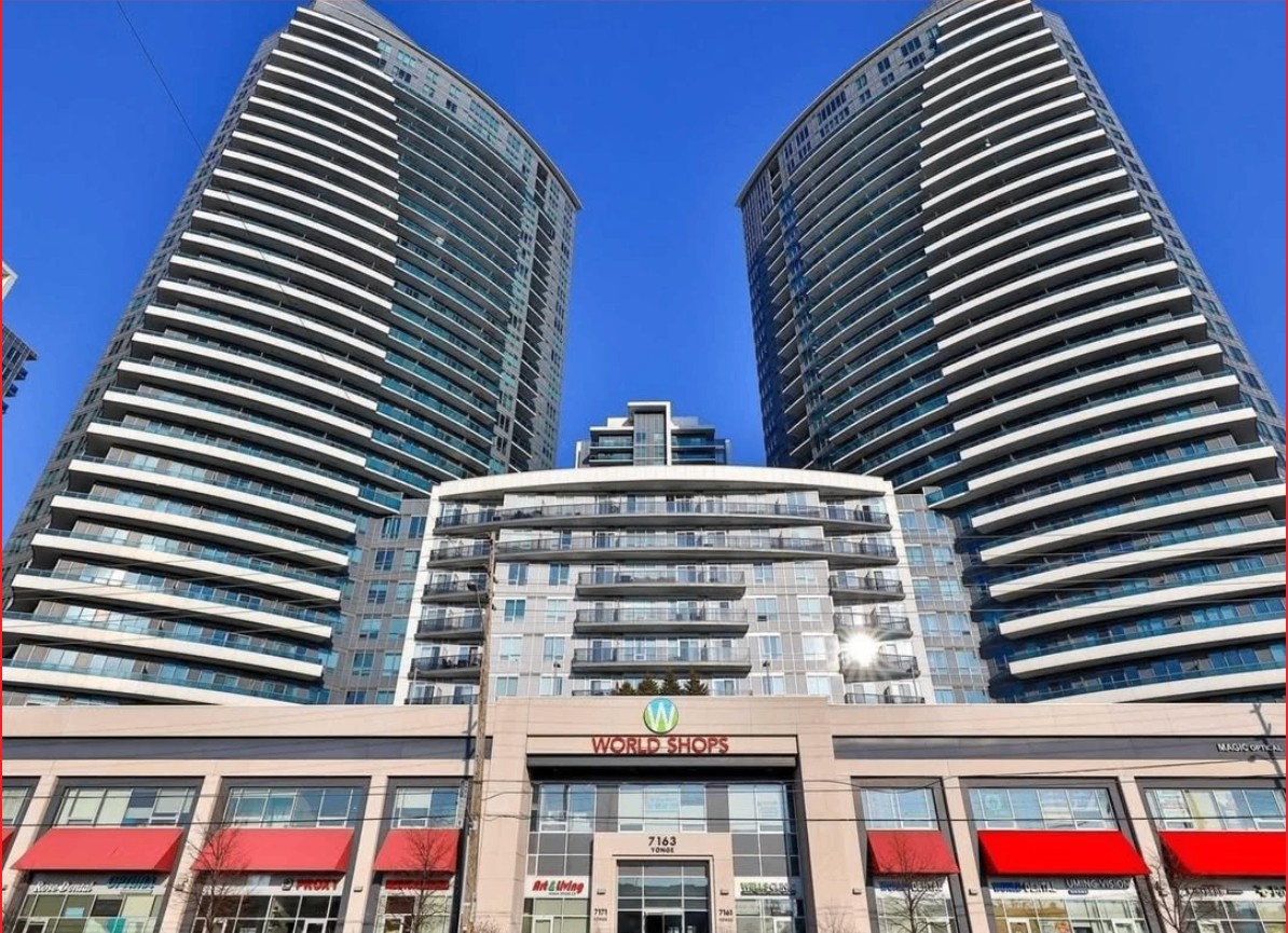 Large terrace and exterior views of a sold condo residence