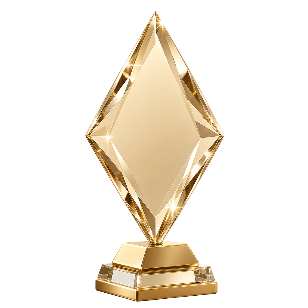 Diamond Award Trophy
