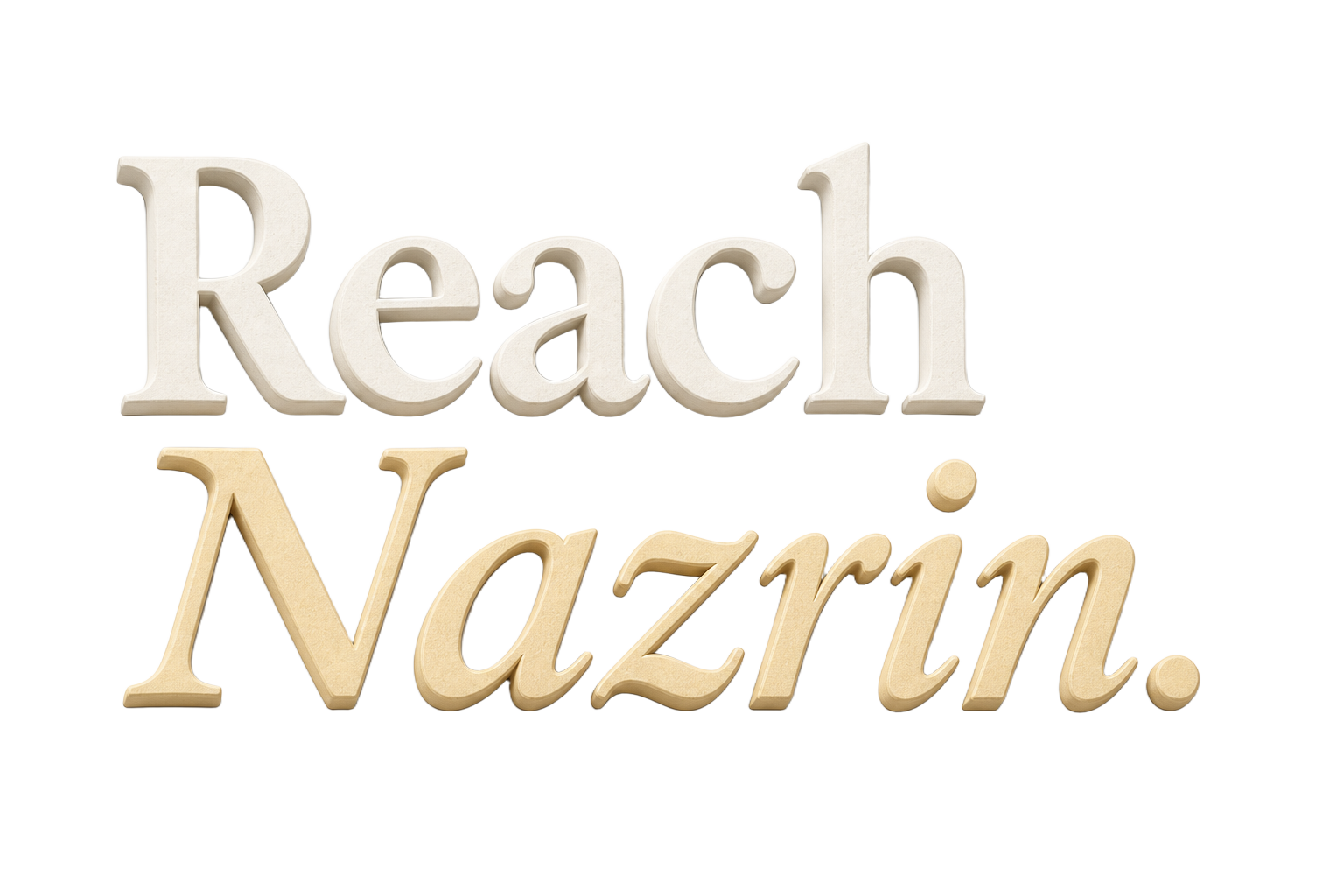 Reach Nazrin.